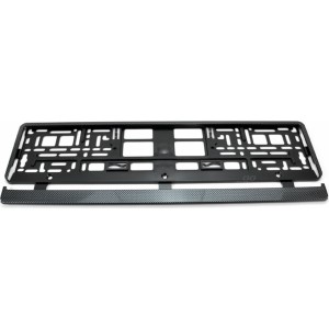 Utal License Plate Frame - carbon