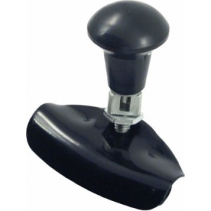 Carcommerce Steering wheel spinner knob, folding, black