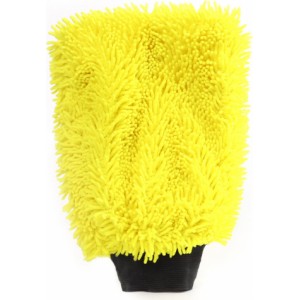 Amio Microfiber glove yellow 23x17cm 71g