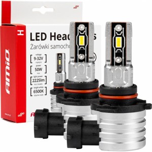 Amio LED Headlights H-mini Series HB3 9005/HIR1 9011/H10 AMiO-03334