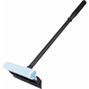 Amio Window squeegee cleaner with plastick stick 20cm head 54cm long AMIO-03852