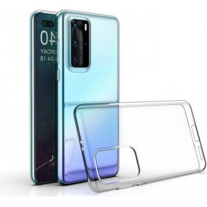 Alogy Etui Huawei P40 Pro silikonowe przezroczyste