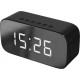 Setty Bluetooth speaker Mirror clock GB-200 black