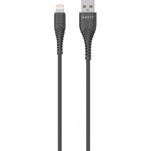 HAVIT cable  CB705 USB - LIGHTNING  1,0m 2,1A black