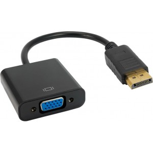 Akyga converter adapter with cable AK-AD-36 DisplayPort (m) / VGA (f) 15cm