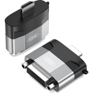 XO adapter GB013 HDMI - DVI gray