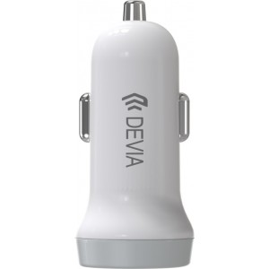 Devia car charger Smart 2x USB 3,1A white