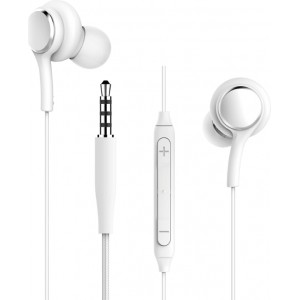 Wiwu wired earphones EB310 jack 3,5mm white