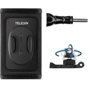 Telesin Backpack strap mount kit Telesin with 360° J-hook for sports cameras (GP-BPM-005)