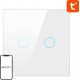 Avatto Smart Light Switch ZigBee Avatto ZTS02-EU-W2 2 Way TUYA (white)