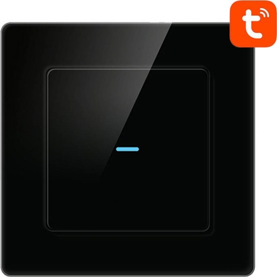 Avatto Smart Light Switch WiFi Avatto N-TS10-B1 1 Way TUYA (black)