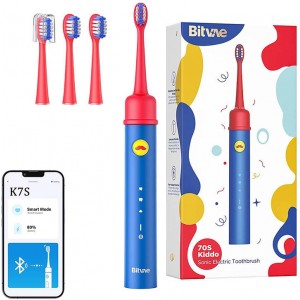 Bitvae Sonic toothbrush for kids with app and tip set Bitvae BVK7S (blue)