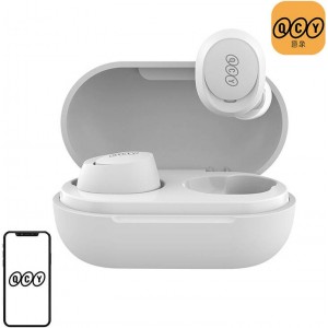 QCY Wireless Earphones TWS T27 (white)