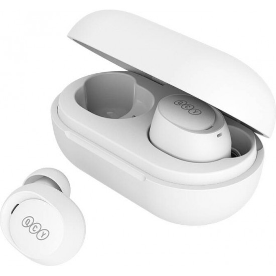 QCY Wireless Earphones TWS T27 (white)