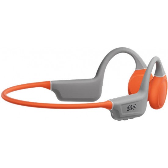 QCY Earphones QCY T25 (grey+ orange)