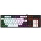 Dareu EK104 Mechanical Keyboard Red Switch White-Black