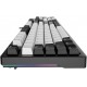 Dareu EK104 Mechanical Keyboard Red Switch White-Black