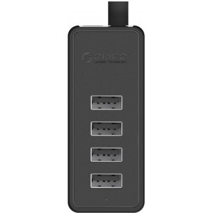 Orico W5P-100 USB to 4x USB 2.0 Hub Adapter (black)