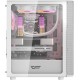 Darkflash DK360 computer case (white) + 3 ARGB fans