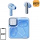 QCY TWS QCY MeloBuds Neo T31 Headphones (blue)