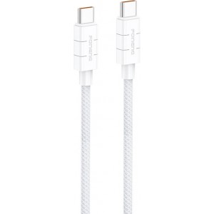 Foneng XS02 60W USB-C to USB-C cable, 1.2m (white)