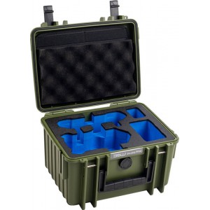 B&W Cases Outdoor Case 2000 B&W for DJI Mini 4 Pro (green)