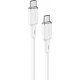 Acefast C2-03-CC USB-C - USB-C PD QC cable 60W 3A 480Mb/s 1.2m - white