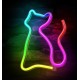 Neon LED RGB CAT FLRN03 + RC Forever Light