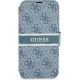 Cg Mobile Sas Guess case for iPhone 13 Mini 5,4" GUBKP13S4GDBL blue book case 4G Stripe