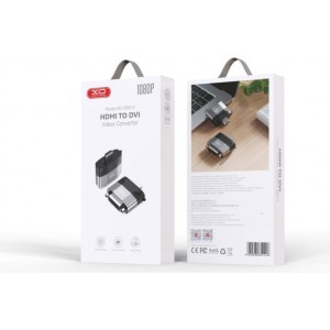 XO adapter GB013 HDMI - DVI gray