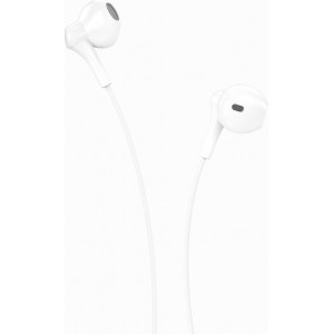 XO wired earphones EP39 jack 3,5mm white