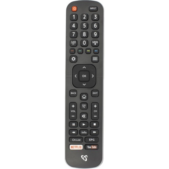 Sbox RC-01405 Remote Control for Hisense TVs