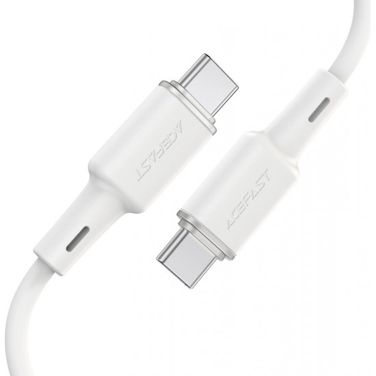 Acefast C2-03-CC USB-C - USB-C PD QC cable 60W 3A 480Mb/s 1.2m - white