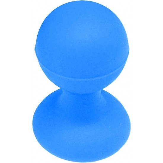 Hurtel Phone holder with a round head - blue