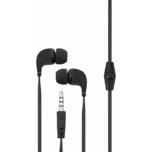 Sbox Stereo Earphones With Microphone EP-038B Black