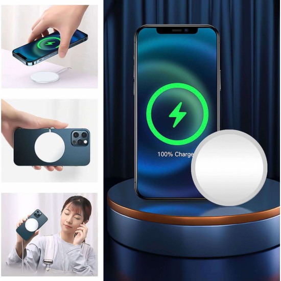 Alogy Wireless Charger for MagSafe 20W for iPhone 12/13/14/ PRO/ MAX/ MINI White