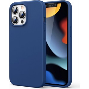 Ugreen Protective Silicone Case rubber flexible silicone case cover for iPhone 13 Pro Max blue