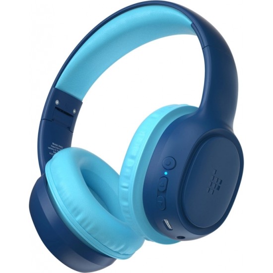 Tronsmart KH02 Wireless Headphones for Kids, Safe - Blue