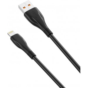 XO cable NB185 USB - Lightning 1,0m 6A black