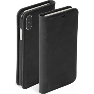 Krusell Sunne 4 Card FolioWallet Apple iPhone XS Max vintage black