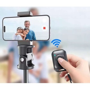 Tech-Protect Selfie Stick L03S Bluetooth tripod Tripod White