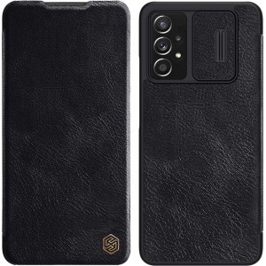 Nillkin Qin leather holster case for Samsung Galaxy A73 black