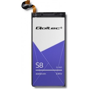 Qoltec Battery for Samsung S8 | 3000mAh