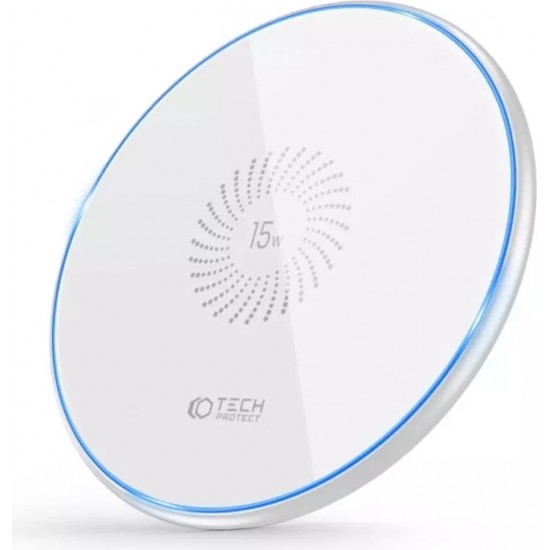 4Kom.pl QI15W-C1 Wireless Charger 15W White