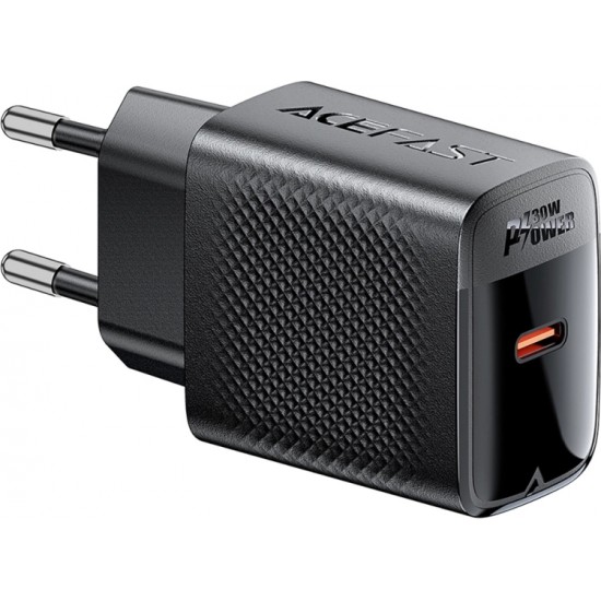 Acefast A102 Charger Network GaN USB-C PD 30W - Black