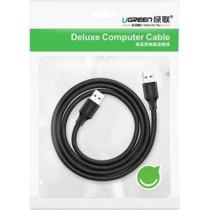 Ugreen cable USB 2.0 cable (male) - USB 2.0 (male) 0.5 m black (US128 10308)