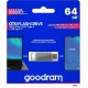 Goodram Flash Drive 64GB USB 3.2 Gen 1 USB / USB C OTG ODA3 Goodram - Silver