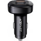 Acefast car charger 66W 2x USB Type C / USB, PPS, Power Delivery, Quick Charge 4.0, AFC, FCP, SCP black (B3 black)