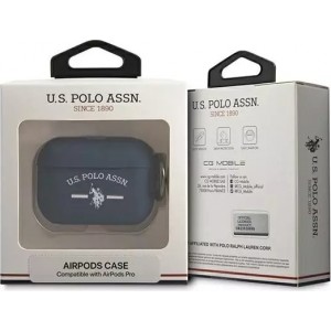 U.s. Polo Protective case for US Polo headphones for Apple AirPods Pro navy blue