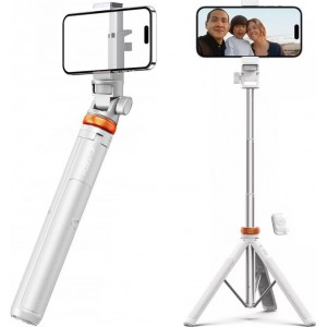 Tech-Protect Selfie Stick L03S Bluetooth tripod Tripod White